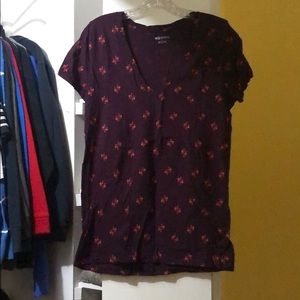 Maroon T-shirt
